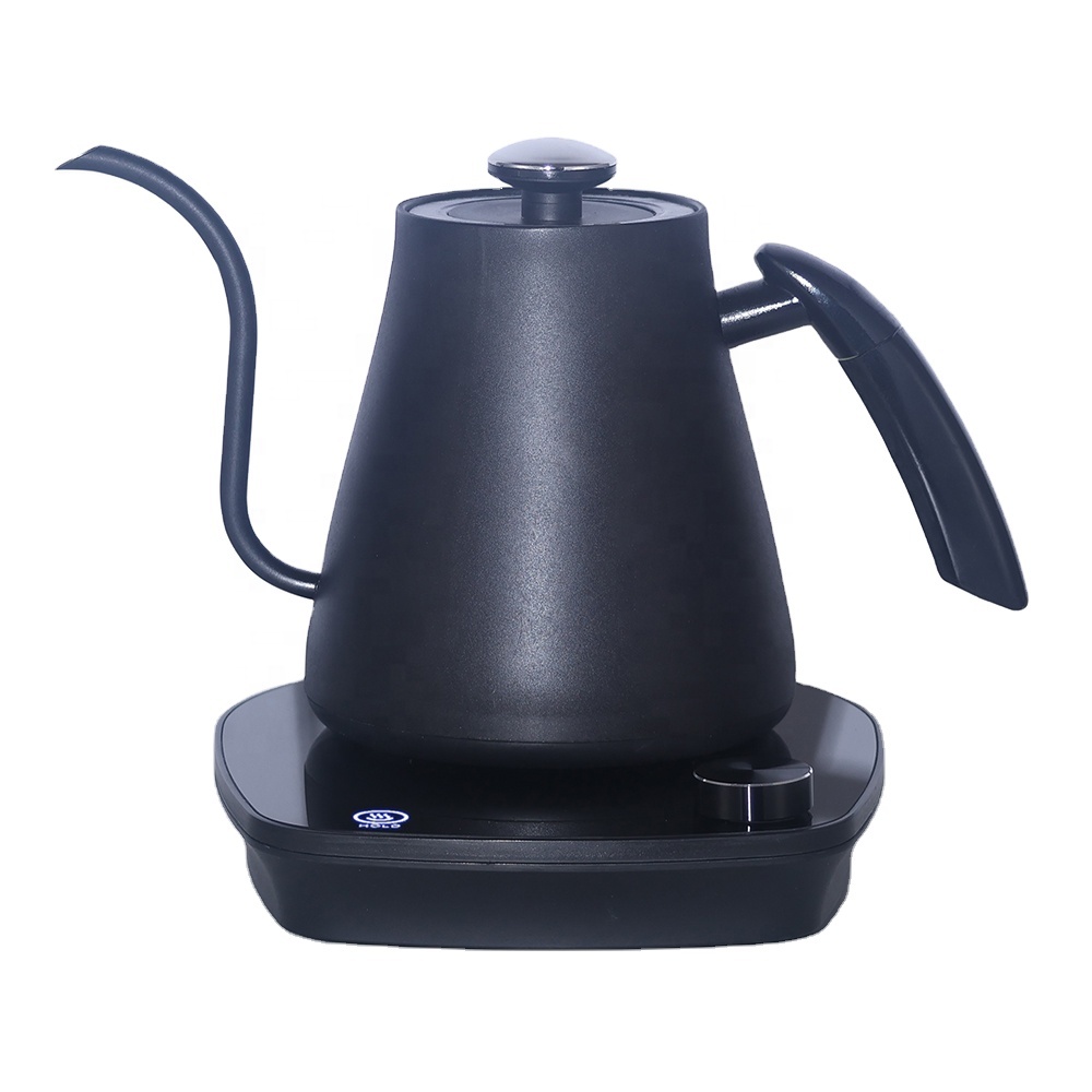 Electric Kettle Gooseneck - Inteligentny czajnik elektryczny z efektem drewna,