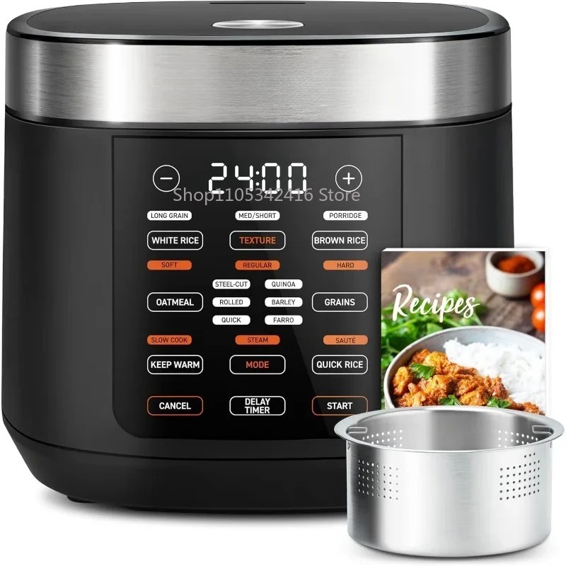 Rice Cooker 10 Cup - Duża pojemność, inteligentny garnek do gotowania