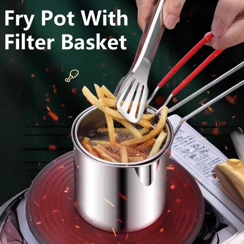 Deep Fryer Stainless - Garnek do smażenia ze stali nierdzewnej