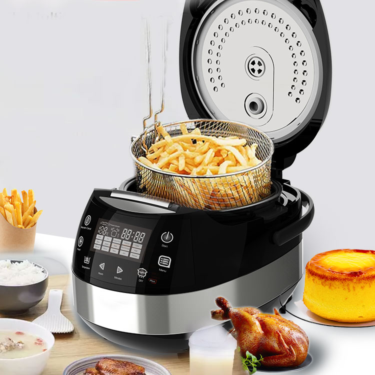 Rice Cooker 10 Cup - Cyfrowy multicooker, szybkowar do ryżu, garnek