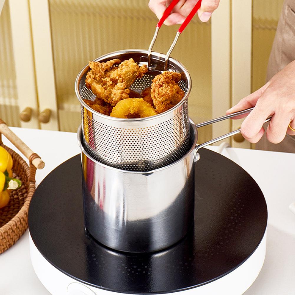 Deep Fryer Stainless - Frytkownica ze stali nierdzewnej z koszem