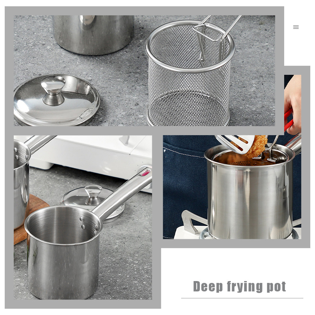 1 zestaw domowej frytkownicy z – Deep Fryer Stainless recenzja i cena