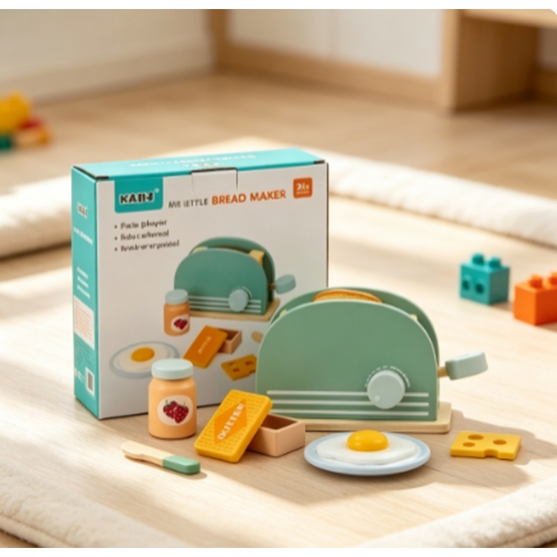 Drewniany Toster Zabawka Symul – Kitchen Appliances Toys recenzja i cena