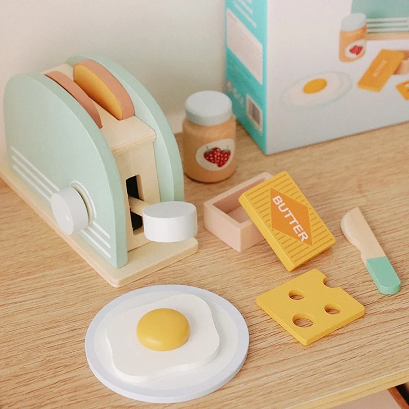 Drewniany Toster Zabawka Symul – Kitchen Appliances Toys recenzja i cena