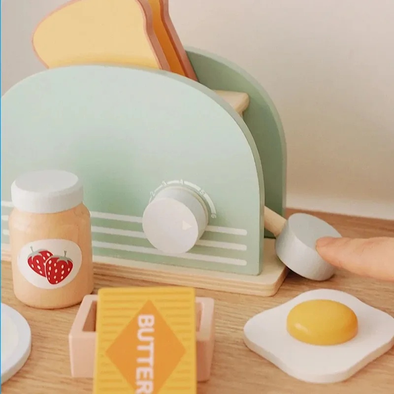 Drewniany Toster Zabawka Symul – Kitchen Appliances Toys recenzja i cena