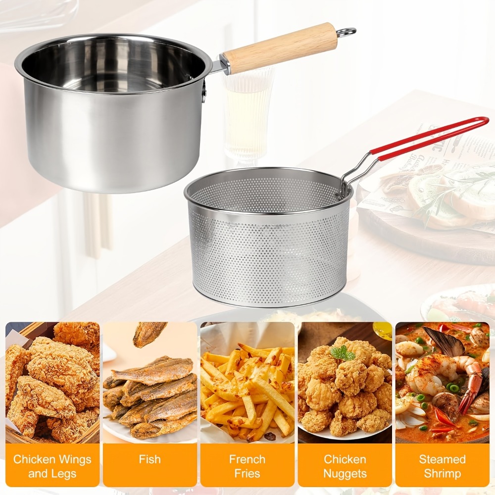 Frytkownica ze stali nierdzewn – Deep Fryer Stainless recenzja i cena