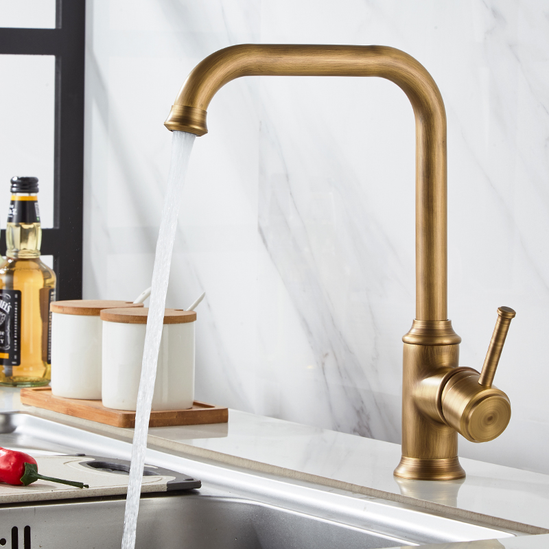 ELLEN Antyczny brąz Kran kuche – Kitchen Appliances White recenzja i cena